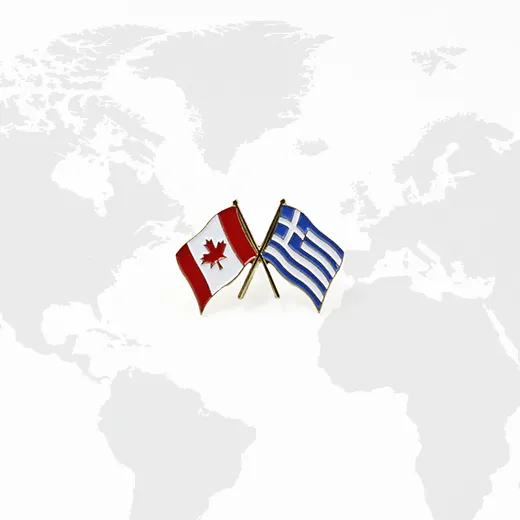 Flag - Canada-Greece