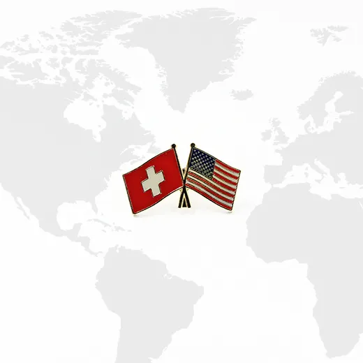 Flag - Switzerland-USA