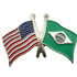 Flag - USA-Brazil